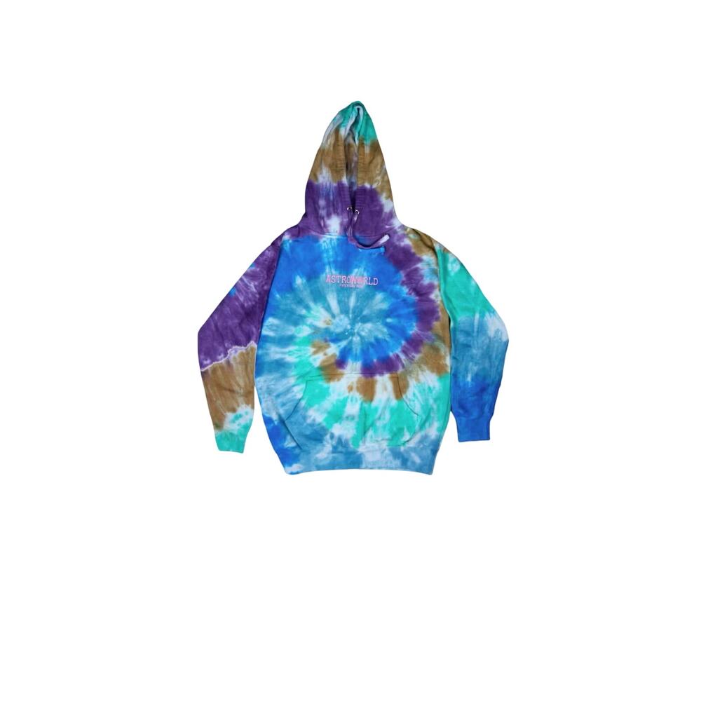 Travis Scott Astroworld Festival Run Tie Dye Hoodie. 
NWT